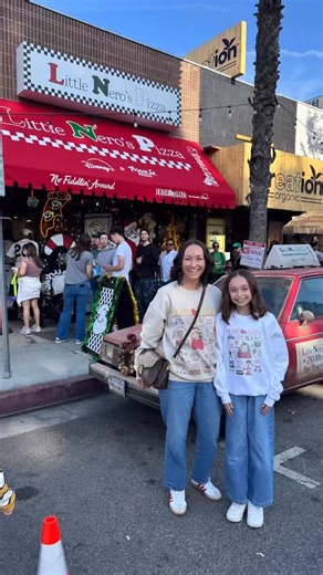 Christina Patricio on Instagram: "Keep the change, you filthy animals! Little Nero’s has officially taken over Prince Street Pizza at 12067 Ventura Place in Studio City, California, transforming it into the ultimate Home Alone experience. Step inside for a full throwback takeover complete with movie Easter eggs, the iconic delivery car you can snap photos in front of, custom Little Nero’s pizza boxes, and Kevin McCallister’s legendary “lovely cheese pizza” and if cheese pizza isn’t your thing, I