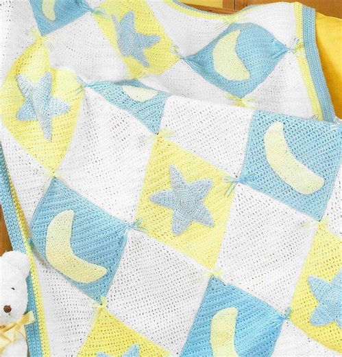 Easy Vintage Baby Blanket Crochet PATTERN Baby Shower Gift Afghan (PDF Download) - Etsy