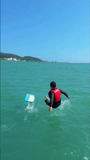 Pump Foil Board: The Water Sport That Feels Like Flying 😳🌊 #shorts