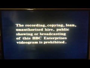 Fireman Sam 5: Norman's Pitfall BBC Video Slides with BBC Video Globe (1988-1991) and Title Card