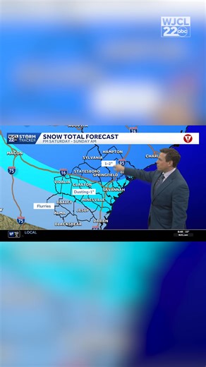 Snow Update ❄️ Jonathan Myers WJCL 22 has the latest on what we can expect this weekend across the Savannah area. More info: https://www.wjcl.com/article/savannah-winter-storm-snow/70200969 | WJCL News