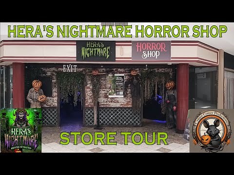 HERA'S NIGHTMARE HORROR SHOP STORE TOUR (WESTMINSTER, MARYLAND)