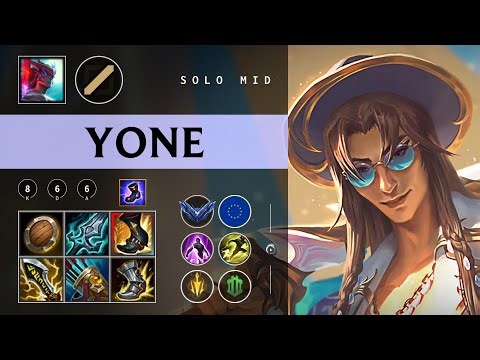 Yone Mid vs Zed - EUW Diamond Patch 26.01