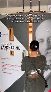 La Journée portes ouvertes de l'ULB c'est déjà demain, viens nous rencontrer! Tu pourras assister à des séances d'information sur les inscriptions et l'aide au choix d'études, découvrir les formations de l'ULB, rencontrer des représentant·es de toutes les Facultés, visiter nos campus et les logements étudiants: ulb.be/jpo ✨ | ULB - Université libre de Bruxelles