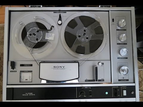 1971 Sony TC-540 Reel-to-Reel Tape Recorder Overhaul