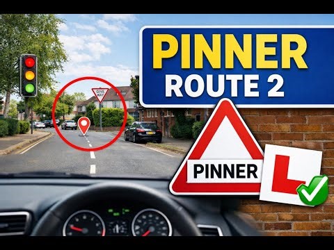 Pinner Driving Test Route 2 | UK Practical Test Walkthrough
