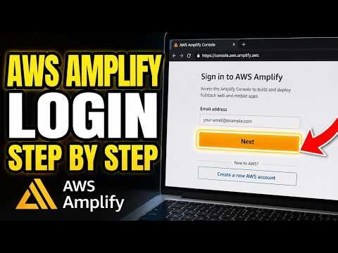 How to login to AWS Amplify for no-code app features - Step By Step