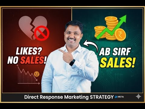 Stop Getting Likes! Use This Direct Response Marketing Strategy to Actually SELL