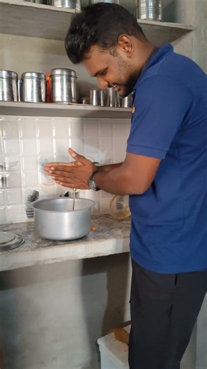 "I'll tell you the truth about how much ghee you get from a liter of milk 🔥 Ghee made from pure d...