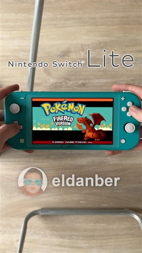 Pokemon Fire Red Gameplay in Nintendo Switch Lite #shorts