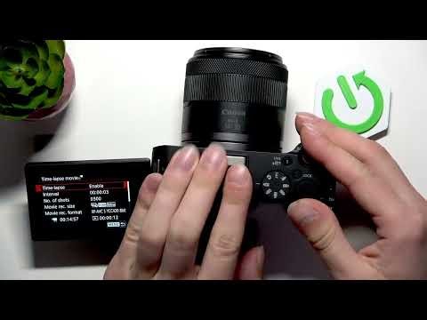CANON EOS R50 V – How to Set Up Time Lapse