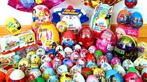 ★★ 100 SURPRISE EGGS ★★ My Kinder Suprise Eggs Collection - Surprise Toys Review