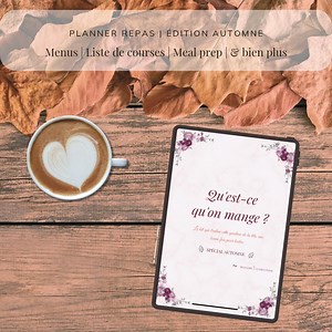 Fall Meal Planner | Weekly Menu   Shopping List | Kitchen Organization & Meal Ideas - Etsy Canada