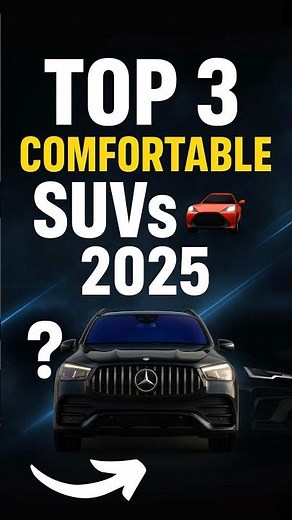 TOP 3 Most Comfortable SUV 2025 | Smoothest Ride & Luxury You Need!
