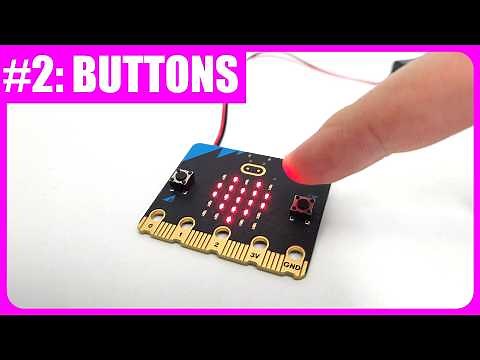 How to use buttons on a micro:bit | Tutorial #2