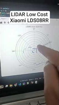 LIDAR Low Cost Xiaomi LDS08RR (Delta-2A 3irobotic protocol) #lidar #esp32 #arduino #robotic #ros2
