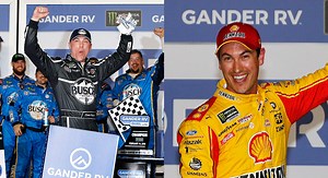 Ford Mustangs ride strong in Gander RV Duel races