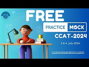 CDAC CCAT FREE MOCK TEST | CDAC August 2024 Batch | All Sections Mock Test