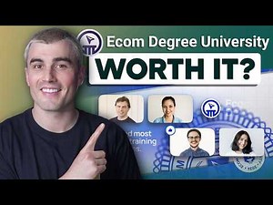 Ecom Degree University Review: Learn Ecommerce Step-by-Step for Beginners