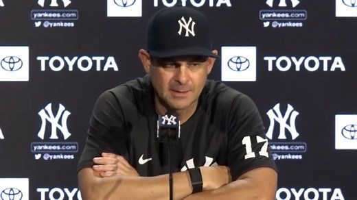 Aaron Boone habla sobre la victoria 6-4 