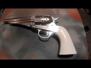 Remington 1875 bb/pellet revolver co2 powered first impressions
