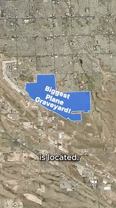 World's Largest Plane Graveyard | Airplane Bank | Geo Globe X