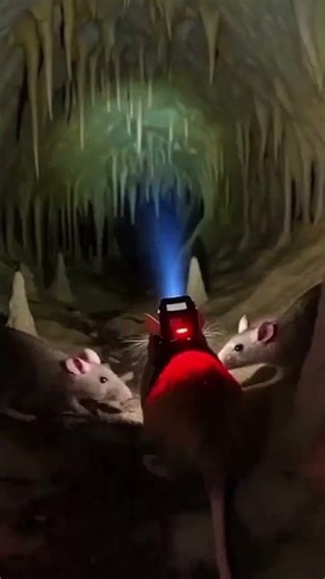 TODAY WE'RE EXPLORING INSIDE A MOUSE CAVE. #shortsviral #videoshort #video #videoviral