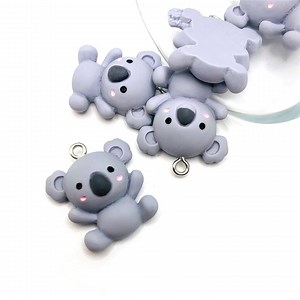 1, 4 or 20 BULK Polymer Clay Cute Gray Koala, Koala Bear, Australia, 3D Koala | Ships Immediately From USA | GA1518 - Etsy