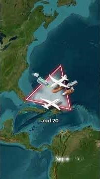 The Bermuda Triangle Mystery…Ships & Planes That Vanished Without a Trace 😨 #shorts #mystery #facts