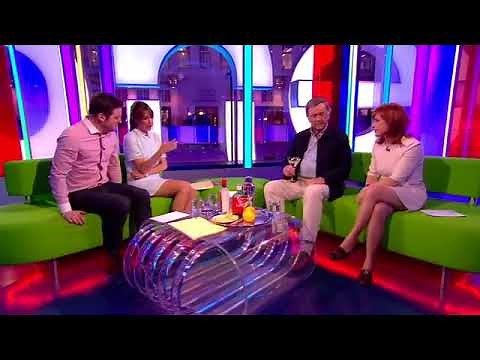 Dr Sarah Jarvis | White Mini Dress + Amazing Legs!!!