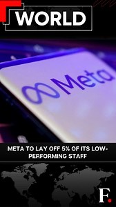 #FPReels: Meta Layoffs: Over 3,500 Underperformers to Be Fired Facebook owner Meta is planning to cut around 5% of its global staff. They are targeting the people who haven’t been performing well. Meta CEO Mark Zuckerberg called it a move to prepare for an “intense year”. The company however is yet to clarify when the cuts will occur. | Firstpost