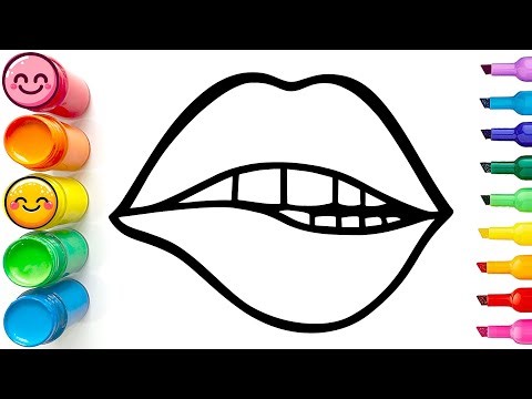 How to Draw Beautiful Lips | Easy Step by Step Tutorial