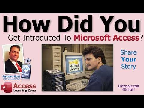 How Did You Get Introduced to Microsoft Access? Here's My Story. Share Yours!