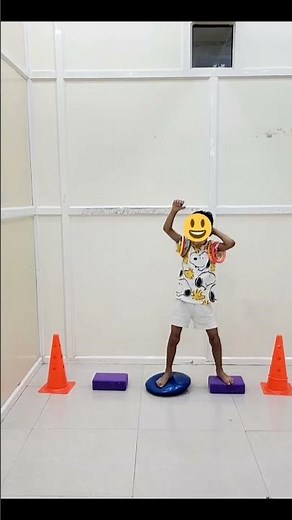 Ring Toss on a Rocker Board! 🎯 Next Level Balance Training