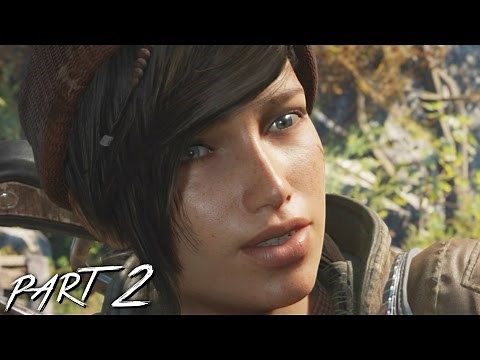 GEARS OF WAR 4 Walkthrough Gameplay Part 2 - Minister Jinn (GOW 4)