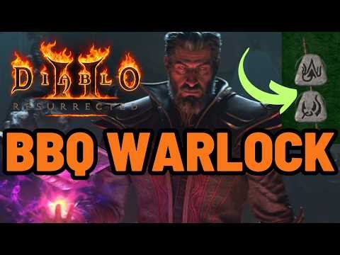 D2R Warlock: AFTER BURNER Be OP early with LEAF Runeword!