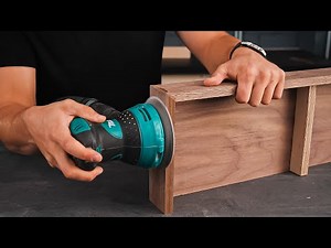 DIY Furniture - Floating Shelf with a Secret Storage & Side Table | Woodworking Project