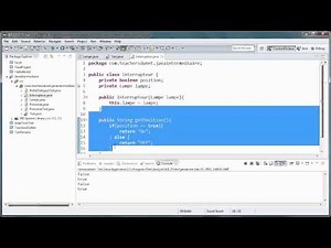JAVA (Intermédiaire) - 21 - TP2 (Classes Lampe & Interrupteur)