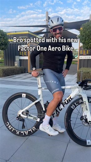 Erwin Gutierrez on Instagram: "New Factor One Aero Bike! Ultra Aero, bayonet-style fork with wide legs and a deep “chin” fairing, integrated cockpit (no traditional stem), ultra-steep seat tube, and geometry designed for modern aggressive rider positions, making it exceptionally fast and UCI-compliant Congrats @oscarflorezhdez #cycling #cyclist #roadbike #factorbikes #lovecycling #newbikeday #lovecycling #fyp #fypviral #bikelife"