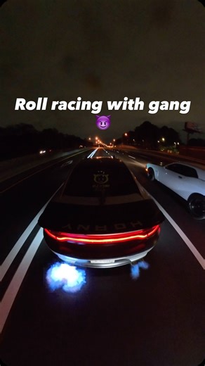 The Horned R/T 😈 on Instagram: "Fun runs ft. @miracleecxx 🤝🏽 - #rollracing #hemi #chargerrt #mopar #explore"