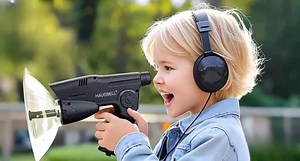Watch HAUSBELL Parabolic spy Listening Device for Kids on Amazon Live