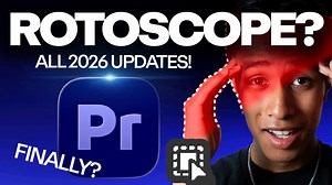 Rotoscoping in Premiere Pro: Complete guide to 2026 updates