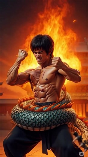 Amazing AI-generated images — Bruce Lee Cartoon | Drama Clips | Drama Clips