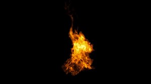 Realistic Fire with alpha, Full HD. Fire Animation