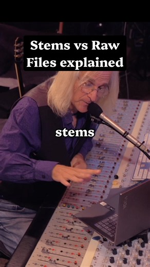 Stems vs Raw Files explained.