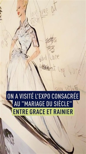 We visited the exhibition dedicated to the "Wedding of the Century" between Grace and Rainier