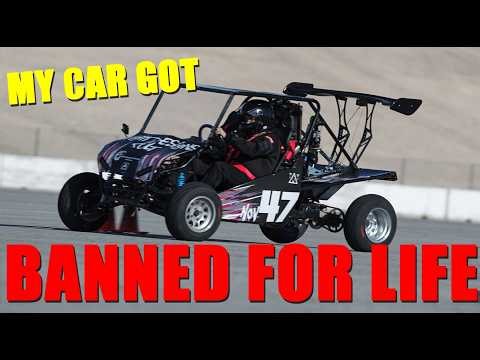 My Twin Turbo CBR Powered Cross Kart Racecar Got Banned For Life