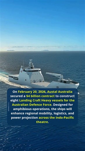 Austal Wins $4 Billion Contract to Build Eight Heavy Landing Craft for Australian Defence Force | Defense Media