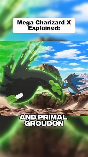 Mega Charizard X Explained Pokemon Lore & Facts #pokemon