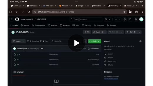 #devops #jenkins #automation #learningjourney #firstbuild #techexcitement #careergrowth #continuousintegration | shiva durga
